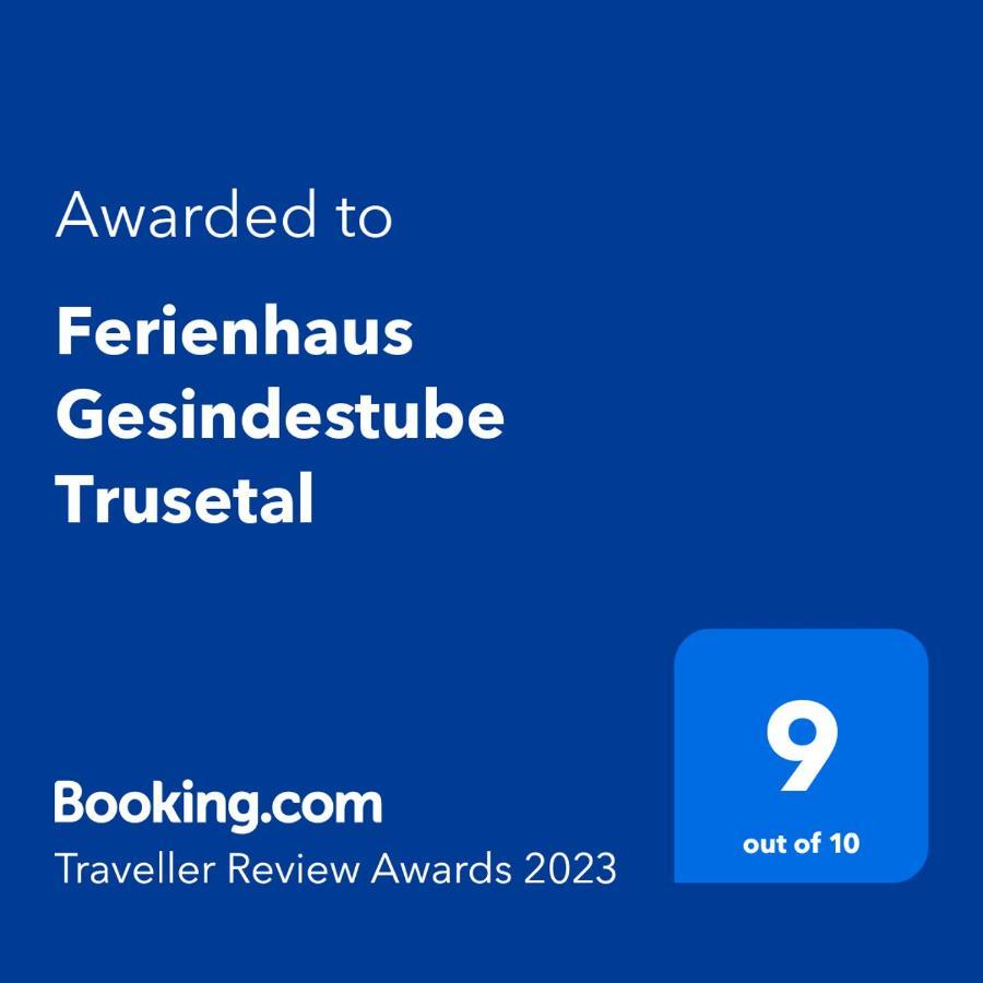 Holiday home Gesindestube Trusetal *